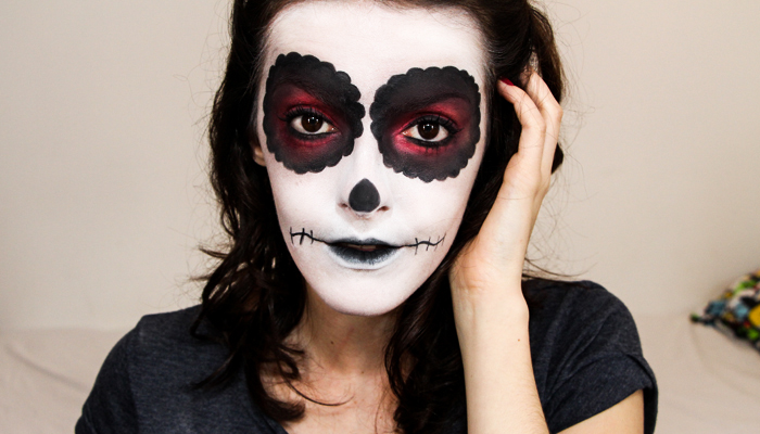 make up for ever maquiagem halloween caveira mexicana mexican skull (1)